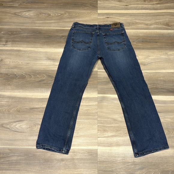 Wrangler Blue relaxed bootcut Jeans Classic Style size 33 - Picture 7 of 9